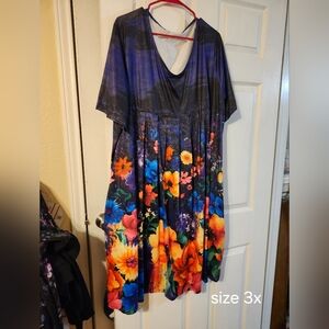 *LAST CHANCE* Colorful dress 3x